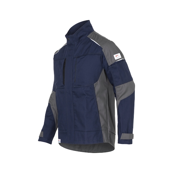 K&Uuml;BLER Jacke dunkelblau/anthrazit Gr&ouml;&szlig;e 4XL 1250 3421-4897-4XL - ACTIVIQ cotton+ Jacke