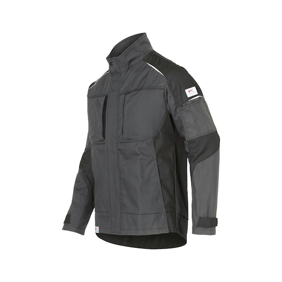 K&Uuml;BLER Jacke anthrazit/schwarz Gr&ouml;&szlig;e XL 1250 3421-9799-XL - ACTIVIQ cotton+ Jacke