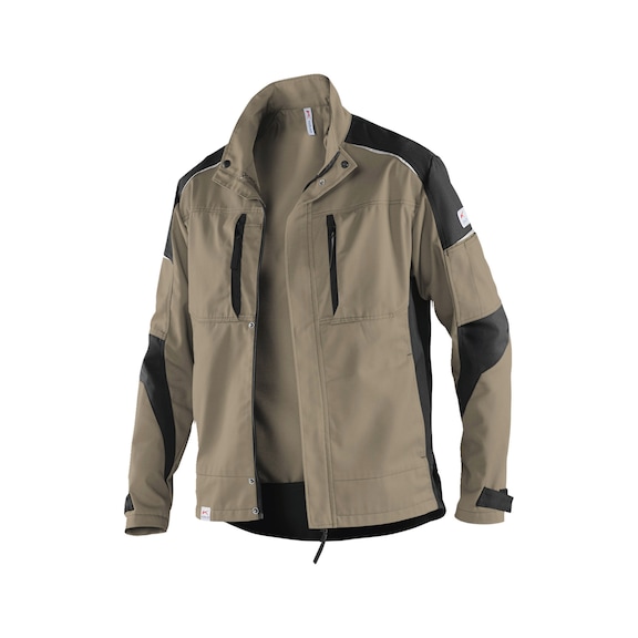 K&Uuml;BLER Jacke sandbraun/schwarz Gr&ouml;&szlig;e XL 1250 5365-2599-XL - ACTIVIQ Jacke