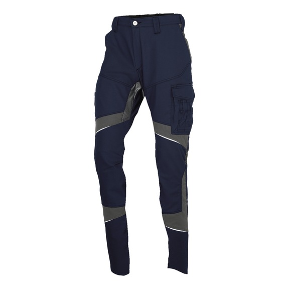 K&Uuml;BLER Summer trousers, dark blue/anthracite, size 25 2150 5365-4897-25 - ACTIVIQ Summer Trousers