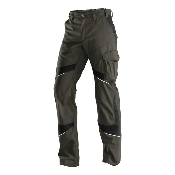 K&Uuml;BLER Trousers, olive/black, size 50 2250 5365-6699-50 - ACTIVIQ Trousers