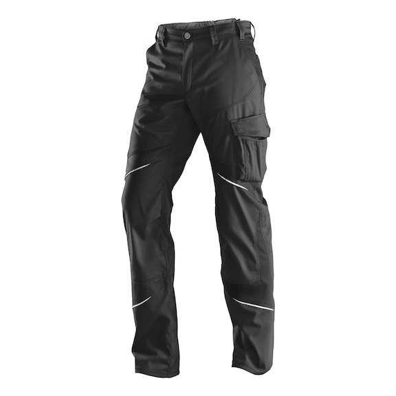 K&Uuml;BLER Black trousers, size 52 2250 5365-99-52 - ACTIVIQ Trousers
