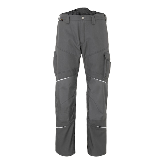 K&Uuml;BLER Thermal trousers, anthracite, size 60 2255 5365-97-60 - ACTIVIQ thermal trousers