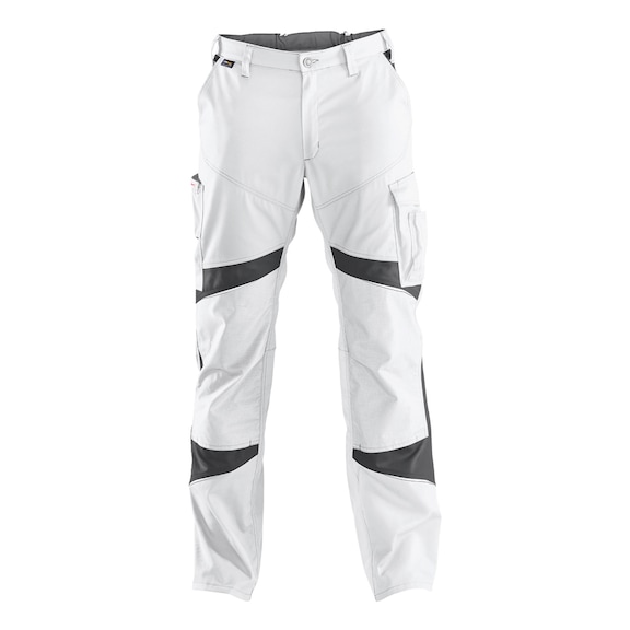 K&Uuml;BLER Hose HIGH wei&szlig;/anthrazit Gr&ouml;&szlig;e 66 2350 5365-1097-66 - ACTIVIQ Hose HIGH