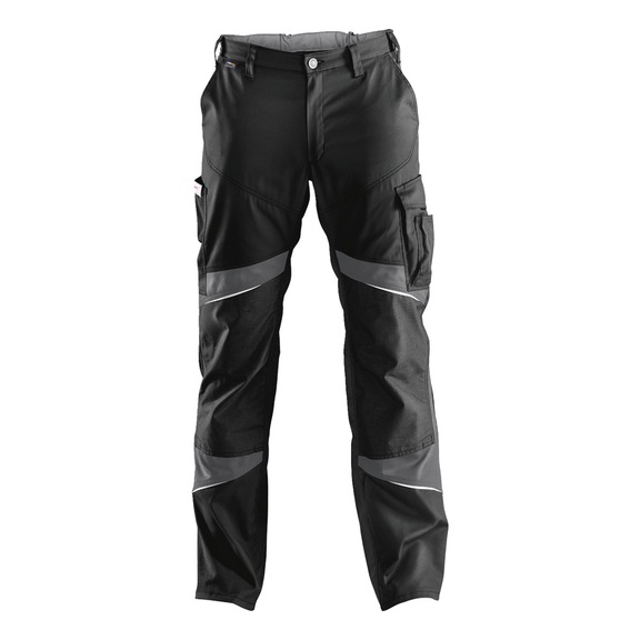 K&Uuml;BLER HIGH trousers, black/anthracite, size 114 2350 5365-9997-114 - ACTIVIQ Trousers HIGH