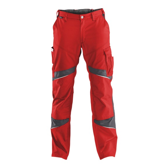 K&Uuml;BLER Hose HIGH PSA 2 mittelrot/anthrazit Gr&ouml;&szlig;e 98 2355 3421-5597-98 - ACTIVIQ cotton+ Hose HIGH PSA 2