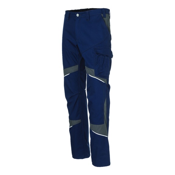 K&Uuml;BLER Women’s trousers, dark blue/anthracite, size 36 2550 3421-4897-36 - ACTIVIQ cotton+ women’s trousers