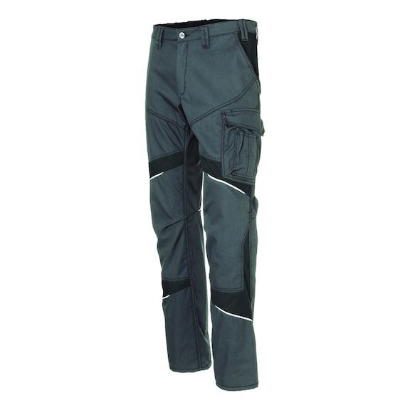 K&Uuml;BLER Damenhose anthrazit/schwarz Gr&ouml;&szlig;e 48 2550 3421-9799-48 - ACTIVIQ cotton+ Damenhose