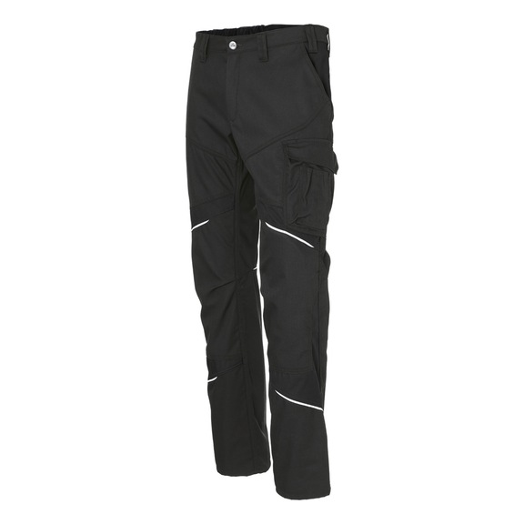 K&Uuml;BLER Women’s trousers, black, size 40 2550 3421-99-40 - ACTIVIQ cotton+ women’s trousers