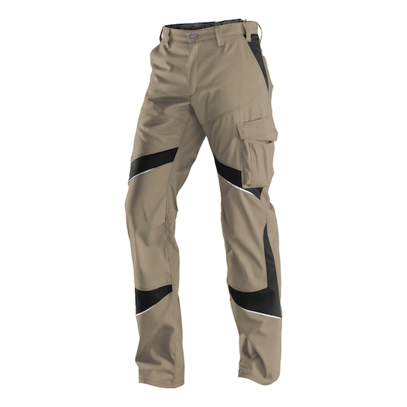 K&Uuml;BLER Damenhose sandbraun/schwarz Gr&ouml;&szlig;e 48 2550 5365-2599-48 - ACTIVIQ Damenhose