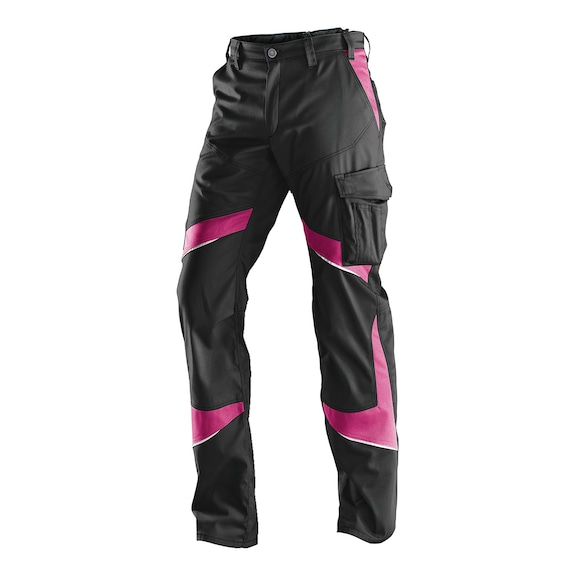 K&Uuml;BLER Damenhose schwarz/pink Gr&ouml;&szlig;e 46 2550 5365-9952-46 - ACTIVIQ Damenhose