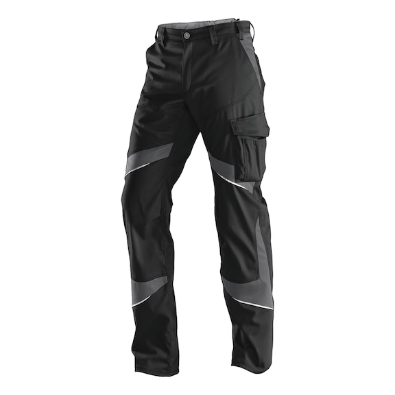K&Uuml;BLER Women’s trousers, black/anthracite, size 42 2550 5365-9997-42 - ACTIVIQ women’s trousers