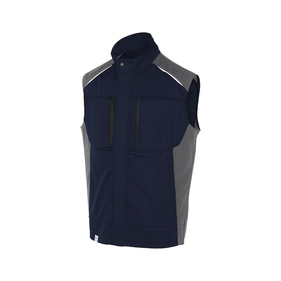 K&Uuml;BLER Vest, dark blue/anthracite, size XS 7250 5365-4897-XS - ACTIVIQ Vest