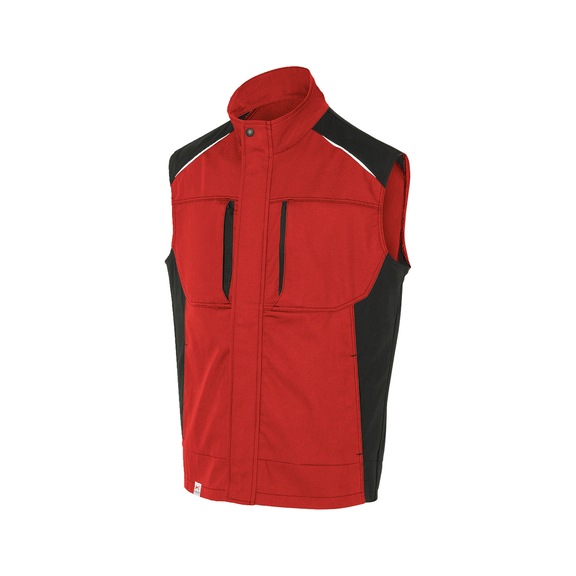 K&Uuml;BLER Weste mittelrot/schwarz Gr&ouml;&szlig;e XXL 7250 5365-5599-XXL - ACTIVIQ Weste