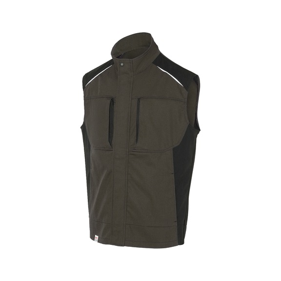 K&Uuml;BLER Olive/black waistcoat, size 3XL 7250 5365-6699-3XL - ACTIVIQ Vest