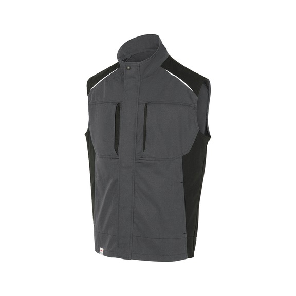 K&Uuml;BLER Weste anthrazit/schwarz Gr&ouml;&szlig;e XXL 7250 5365-9799-XXL - ACTIVIQ Weste
