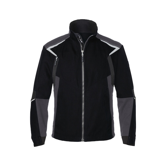 K&Uuml;BLER Jacke schwarz/anthrazit Gr&ouml;&szlig;e L 1125 5302-9997-L - BODYFORCE Jacke