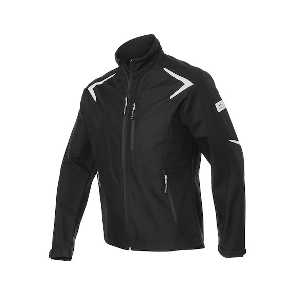 K&Uuml;BLER BODYFORCE Softshell Jacket, black, size XL 1425 5375-99-XL - BODYFORCE Softshell Jacket