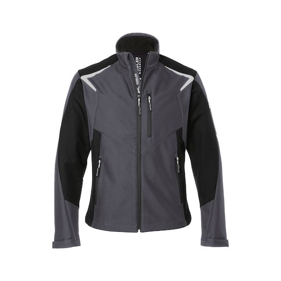K&Uuml;BLER Ultrashell Jacke anthrazit/schwarz Gr&ouml;&szlig;e L 1625 5374-9799-L - Ultrashell Jacke
