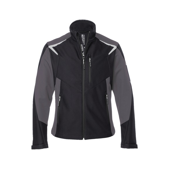 K&Uuml;BLER Ultrashell Jacke schwarz/anthrazit Gr&ouml;&szlig;e S 1625 5374-9997-S - Ultrashell Jacke