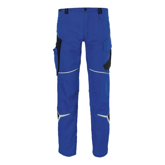 K&Uuml;BLER Trousers, cobalt blue/black, size 26 2225 5302-4699-26 - BODYFORCE Trousers