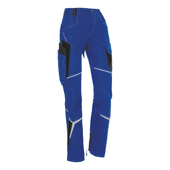 K&Uuml;BLER Women’s trousers, cobalt blue/black, size 34 2325 5302-4699-34 - ACTIVIQ cotton+ Trousers 2250