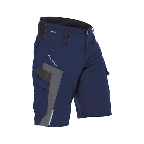 K&Uuml;BLER Shorts dunkelblau/anthrazit Gr&ouml;&szlig;e 50 2425 5302-4897-50 - BODYFORCE Shorts