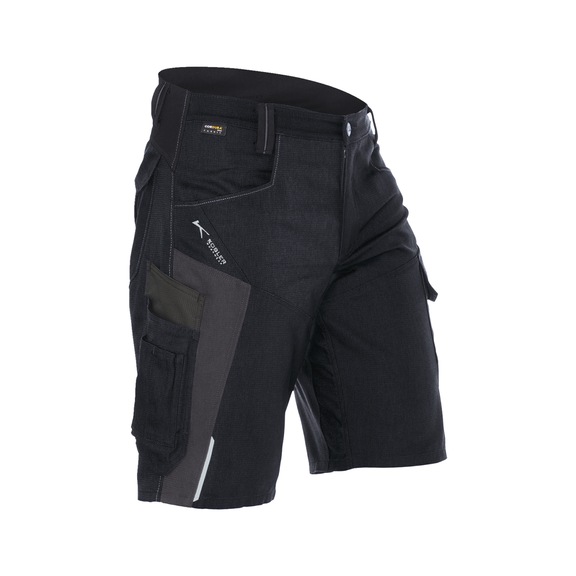K&Uuml;BLER Black/anthracite shorts, size 50 2425 5302-9997-50 - BODYFORCE Shorts