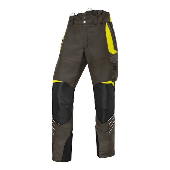 K&Uuml;BLER Schnittschutzhose PSA 3 oliv/warngelb Gr&ouml;&szlig;e XXL-78 2750 5365 01-6634-XXL-78 - FOREST Schnittschutzhose PSA 3