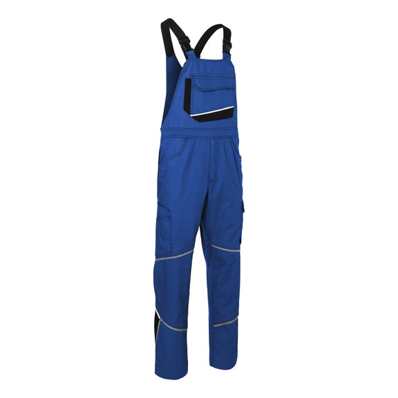 K&Uuml;BLER Latzhose kobaltblau/schwarz Gr&ouml;&szlig;e 54 3140 5336-4699-54 - ICONIQ Latzhose
