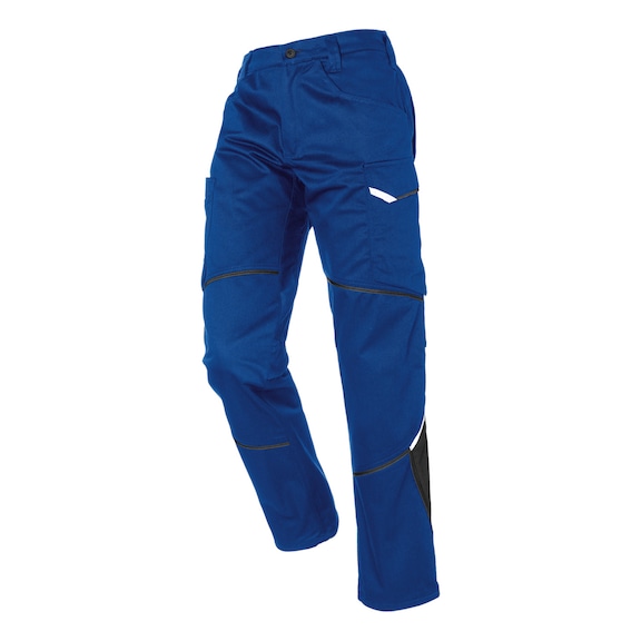 K&Uuml;BLER Cotton Damenhose kobaltblau/schwarz Gr&ouml;&szlig;e 48 2540 1301-4699-48 - ICONIQ cotton Damenhose