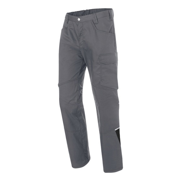K&Uuml;BLER Trousers, medium grey/black, size 48K 2345 5380-9599-48K - ICONIQ PRO Trousers
