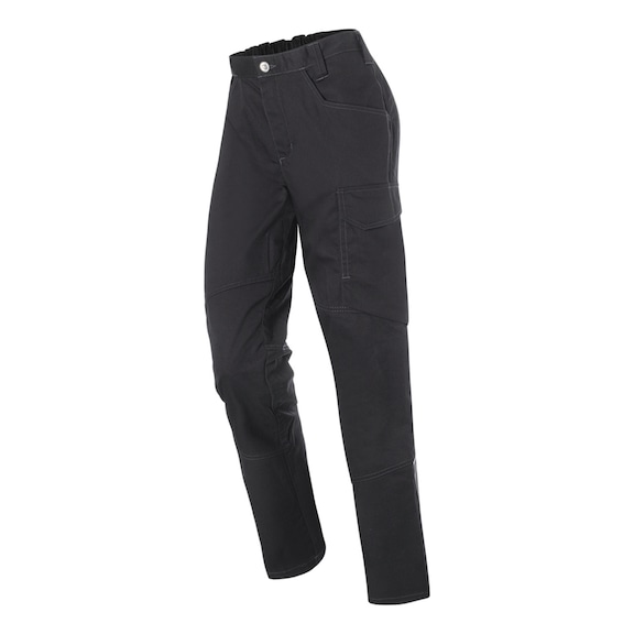 K&Uuml;BLER Women’s trousers, black/medium grey, size 44 2545 5380-9995-44 - ICONIQ PRO Women’s Trousers
