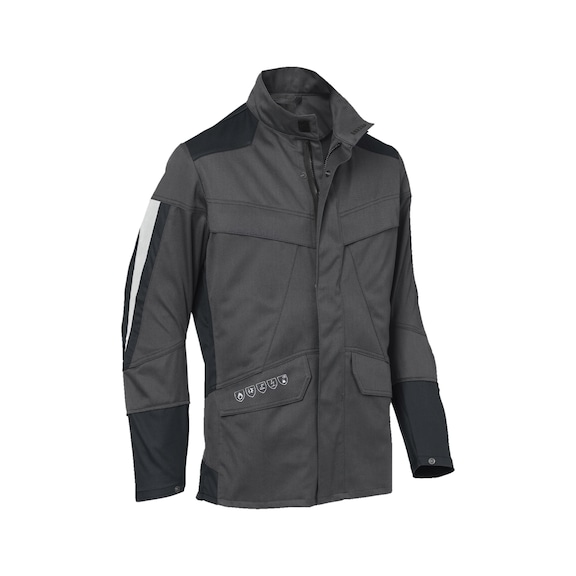 K&Uuml;BLER arc1 PSA 3 jacket, anthracite/black, size 24 1390 8428 01-9799-24 - arc1 PSA 3 jacket
