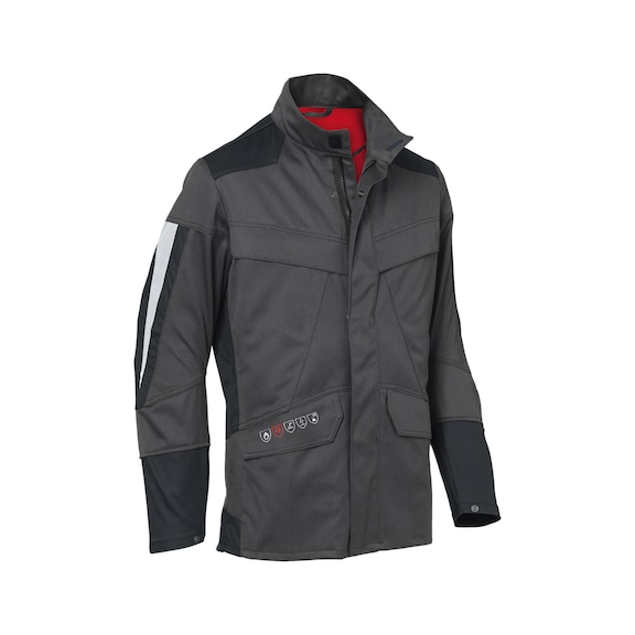 K&Uuml;BLER Jacke arc2 PSA 3 anthrazit/schwarz Gr&ouml;&szlig;e 50 1391 8428 01-9799-50 - Jacke arc2 PSA 3