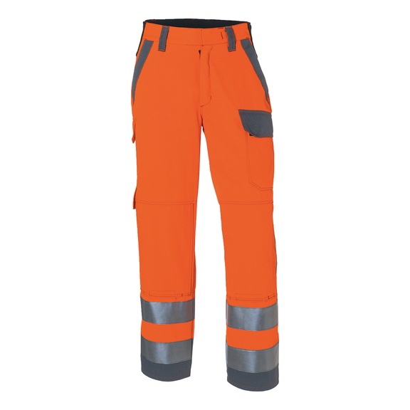 K&Uuml;BLER Hose arc1 PSA 3 warnorange/anthrazit Gr&ouml;&szlig;e 56 2393 8345-3797-56 - PROTECTIQ HIGH VIS Hose