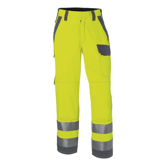 K&Uuml;BLER Hose arc2 PSA 3 warngelb/anthrazit Gr&ouml;&szlig;e 106 2394 8420-3497-106 - PROTECTIQ HIGH VIS Hose arc2 PSA 3