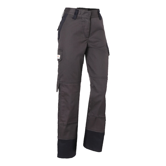 K&Uuml;BLER Women’s trousers arc1 PSA3 anthracite/black size 44 2490 8428-9799-44 - PROTECTIQ Women’s Trousers arc1 PSA3