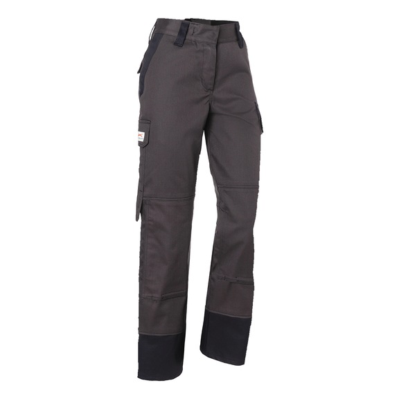 K&Uuml;BLER Women’s trousers arc2 PSA 3 anthracite/black, size 34 2491 8428-9799-34 - PROTECTIQ Women’s Trousers arc2 PSA 3