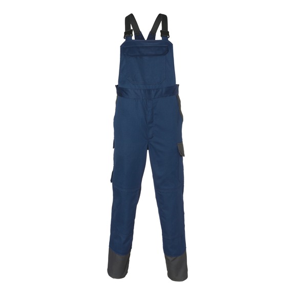 K&Uuml;BLER arc2 PSA 3 dungarees, dark blue/anthracite, size 60 3391 8428 01-4897-60 - PROTECTIQ dungarees arc2 PPE 3