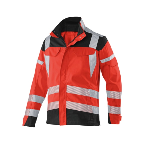 K&Uuml;BLER REFLECTIQ PPE 2 jacket, high-vis red/black, size 29 1207 8341-5499-29 - PSA 2 Jacket