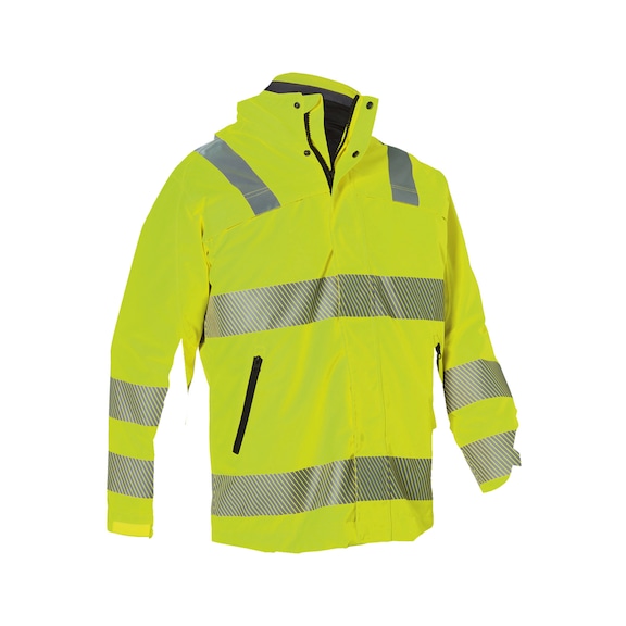 K&Uuml;BLER Wetterparka PSA 2 warngelb Gr&ouml;&szlig;e 4XL 1975 8228-34-4XL - Wetterparka PSA 2