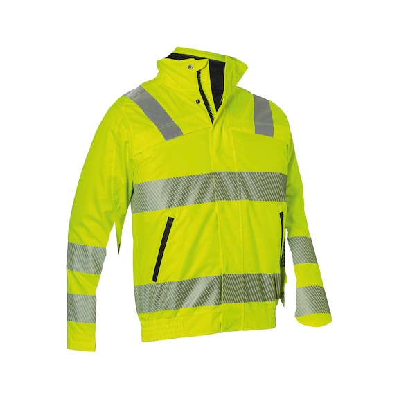 K&Uuml;BLER Wetterblouson PSA 2 warngelb Gr&ouml;&szlig;e S 1977 8228-34-S - Wetterblouson PSA 2