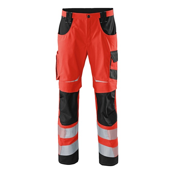K&Uuml;BLER Hose PSA 2 warnrot/schwarz Gr&ouml;&szlig;e 26K 2207 8341-5499-26K - REFLECTIQ Hose PSA 2