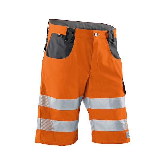 K&Uuml;BLER REFLECTIQ Shorts PSA 2 high-vis orange/anthracite Size 54 2307 8340-3797-54 - REFLECTIQ Shorts PSA 2