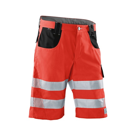 K&Uuml;BLER REFLECTIQ Shorts PSA 2 high-vis red/black Size 50 2307 8341-5499-50 - REFLECTIQ Shorts PSA 2