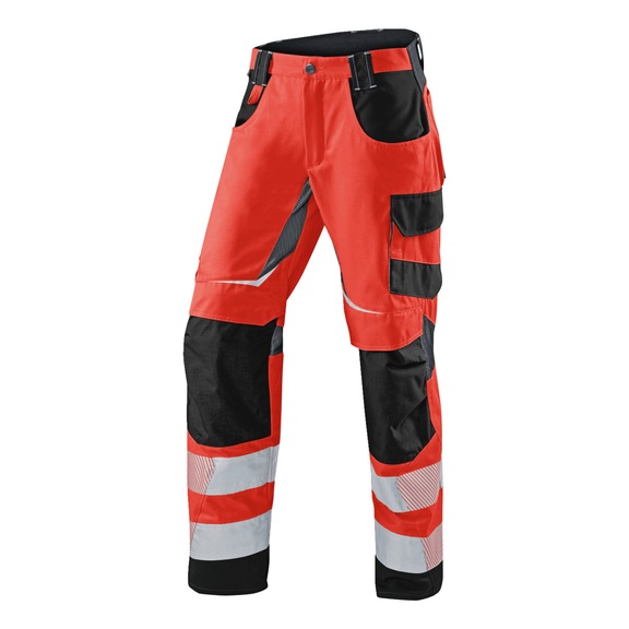 K&Uuml;BLER REFLECTIQ Summer Trousers PSA 2 bright red/black Size 64 2407 8335-5499-64 - REFLECTIQ Summer Trousers PSA 2