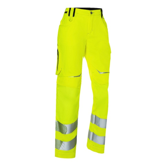 K&Uuml;BLER REFLECTIQ Women’s Trousers PSA2 High-Visibility Yellow Size 54 2607 8340-34-54 - REFLECTIQ Women’s Trousers PSA2