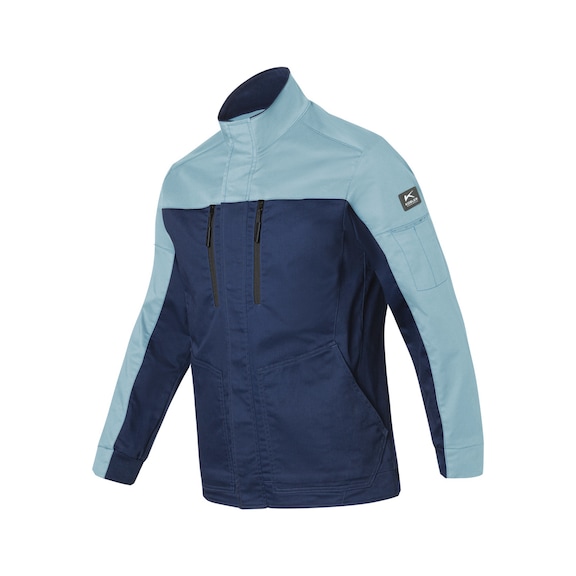 K&Uuml;BLER Jacket, dark blue/ice blue, size S 1260 3342-4844-S - REFORCE Jacket
