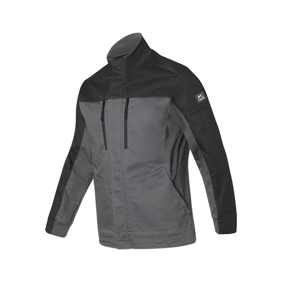 K&Uuml;BLER Jacket, dark grey/black, size 4XL 1260 3342-9899-4XL - REFORCE Jacket